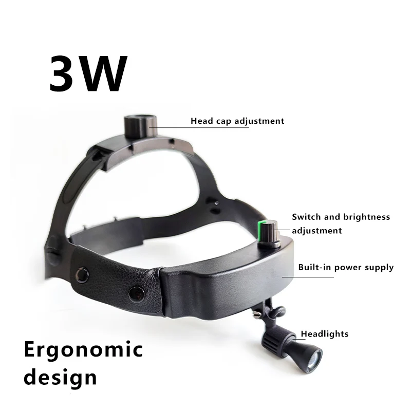Светодиодная фокусирующая точечная фара стоматологические лупы ЛОР-медицинский