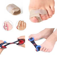 5 1pcs toe finger straightener toe tape hallux valgus bunion corrector bandage big toe separator splint foot care supplies