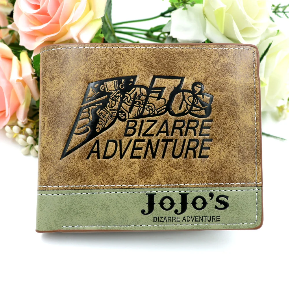

Anime Comics JoJo's Bizarre Adventure Wallet Kujo Jotaro Anime Coin Purse