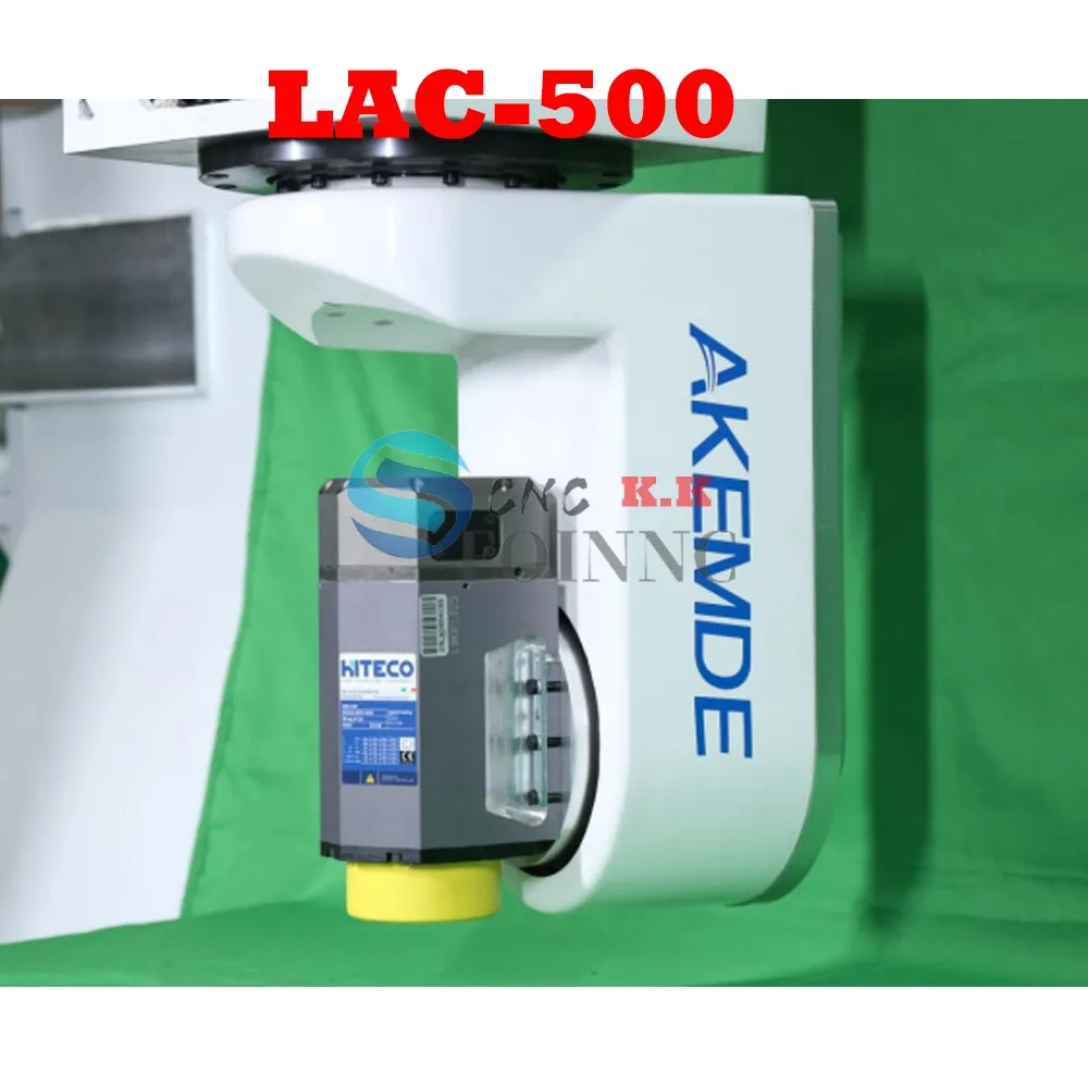 Latest CNC L-shaped five-axis head swing arm rotation mechanism LAC-500 is suitable for engraving machines and milling machines