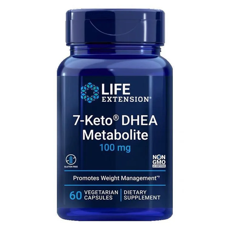 7-Keto Dehydroepiandrosterone DHEA Metabolite Promotes Weight Management 100mg*60Capsule