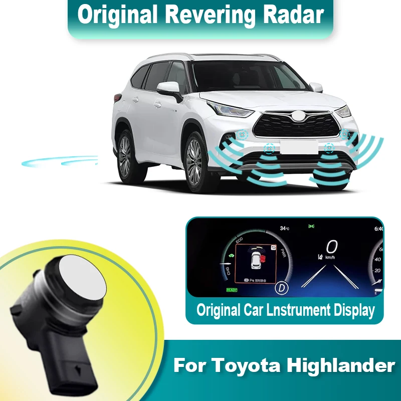 Оригинальный датчик парковки автомобиля резервный радар зуммер системы для Toyota