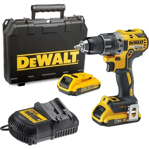 Dewalt DCD791D2-QW 18 В/2,0 Ач литий-ионная двойная Беспроводная бесщеточная профессиональная дрель-шуруповерт