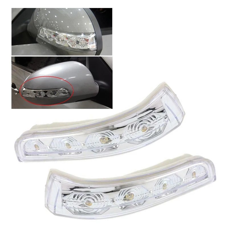 

1 Pair Left & Right Side Rearview Mirror Light Turn Signal Lamp 876132L600 876142L600 Fit for Hyundai I30 2009 2010 2011 2012