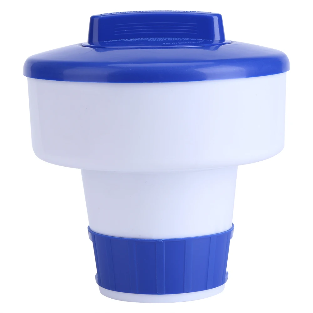 

Blue and White Swimming Pool Spa Floating Chlorine Bromine Chemical Dispenser M Chlorine Dispenser Chlorine Dispenser Chlorine