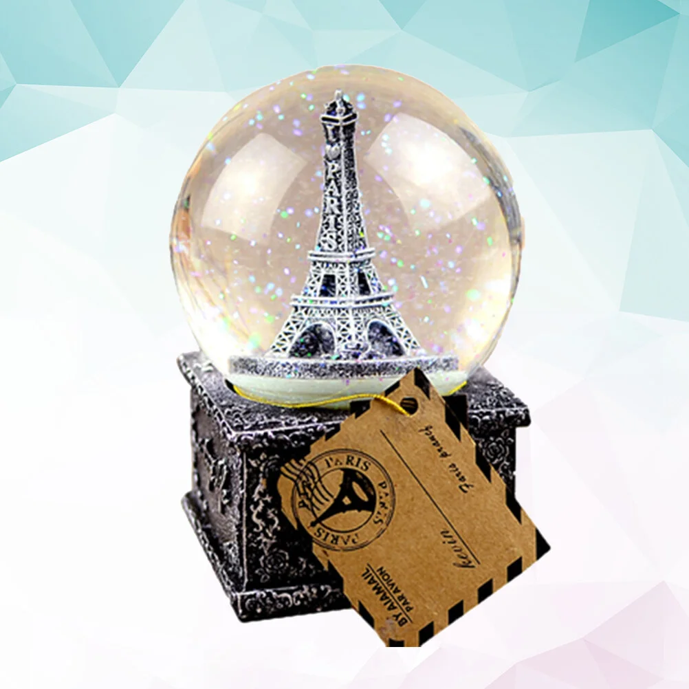 

Musical Snow Globe Box Home Decorations Decoration for Christmas Wedding New Year Gifts