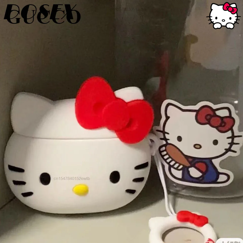 Sanrio Kawaii милый мультяшный Hello Kitty Наушники Airpod Pro Airpods 3 2 поколения защитный чехол