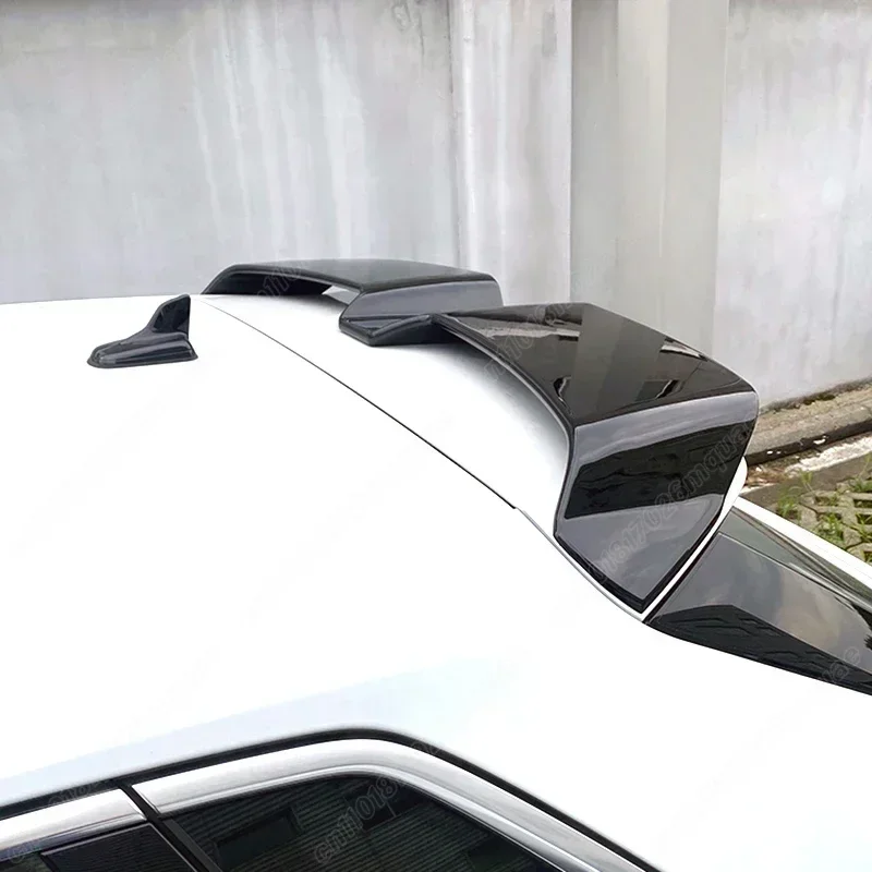 Фото Для Audi A3 S3 RS3 8Y Sportback 2021 2022 2023 2024 Автомобильный задний спойлер на крышу, комплект кузова, высокое качество, аксессуары из АБС-пластика, автозапчасти №4
