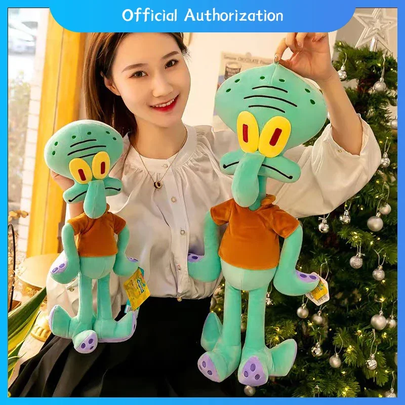 40-90 см Губка Боб Квадратные Штаны плюшевая игрушка мультфильм щупальца кальмара