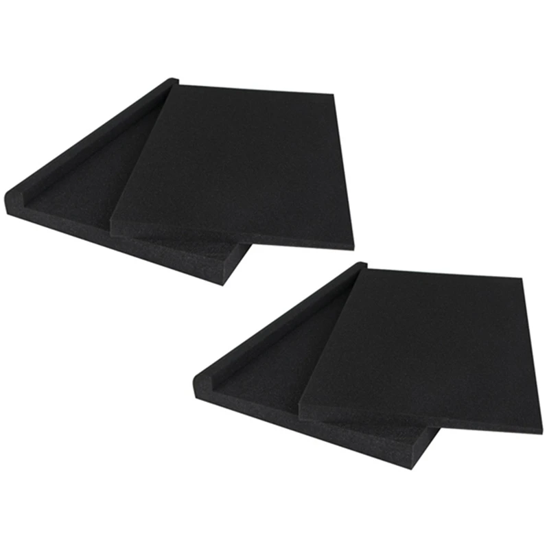 

2PCS EPP08 Studio Monitor Speaker Acoustic Foam Shockproof Sound Isolation Pads For Studio Monitors 8 Inches