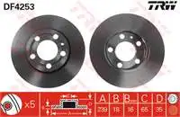

DF4253 interior for brake mirror (disc) air (disc) air/99POLO (9N) 1,0/99POLO (9N) 1,4 16V/01