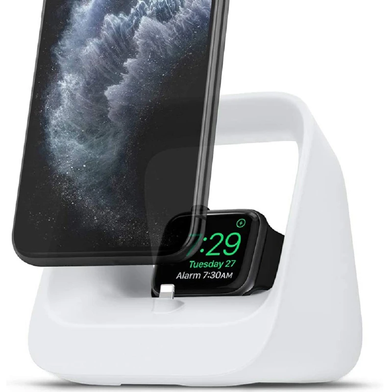 

Wireless Charger Stand for iPhone 13 12 Pro Max for IWatch for Pro 3 in 1 Magnetic Charging Dock Base