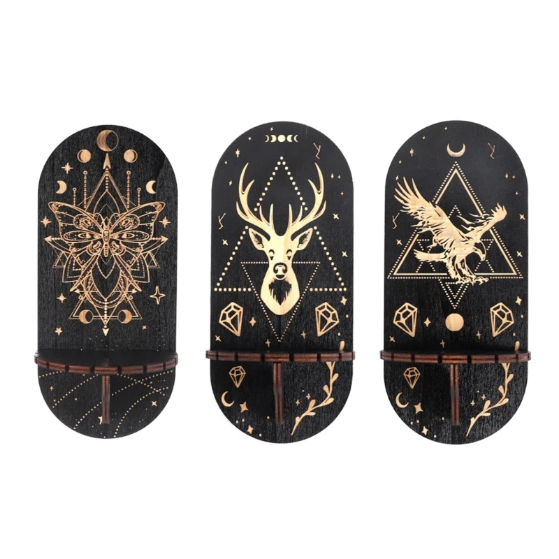 

Настенный деревянный держатель, многофункциональный подарок для украшения дома