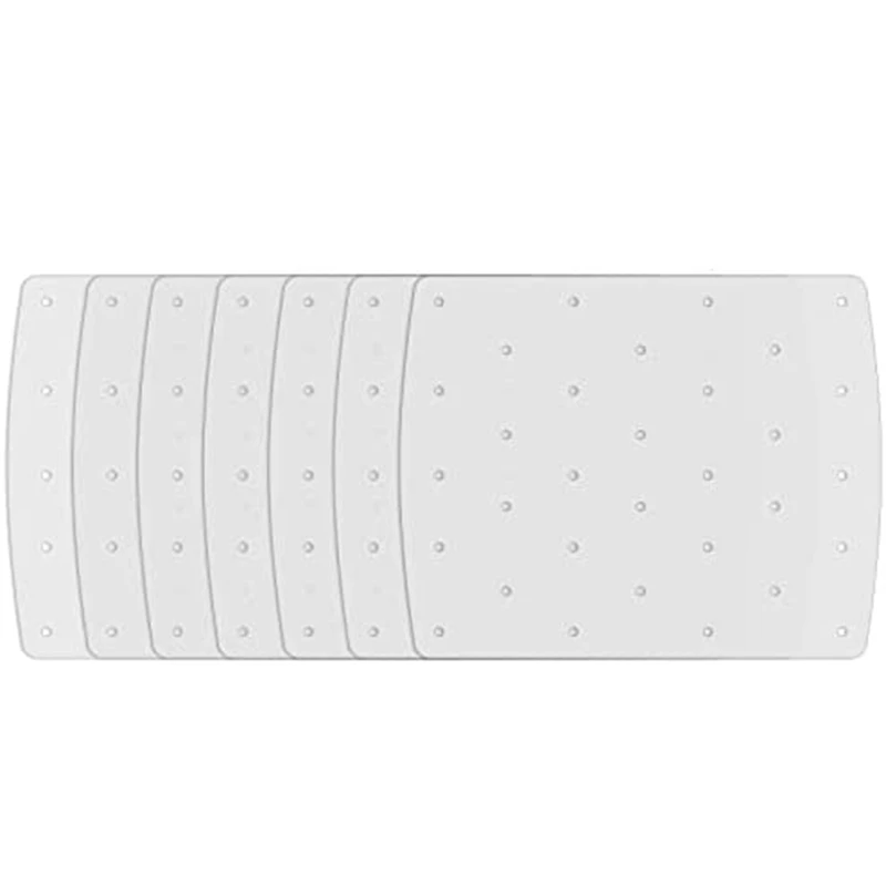 

100 Pcs Air Fryer Parchment Liner,Perforated Square Air Fryer Liner For Ninja Foodi Grill 5 In 1 AG301 Dual Air Fryer