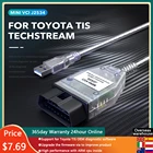 Профессиональный кабель TIS-Techstream для Toyota Mini VCI, V16.20.026 MINI-VCI J2534 FT232RL, полный чип OBD2, автомобильный диагностический сканер