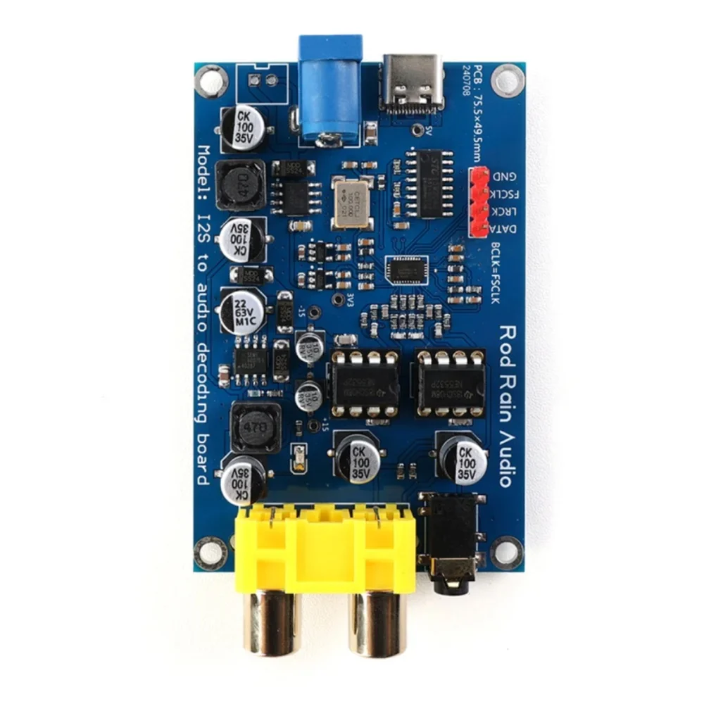 Фото HIFI ES9038Q2M I2S плата декодера DSD512 обновленный декодер ЦАП Bluetooth плеер устройства 32 бит ES9038 №1