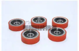 

5 шт. Кромкооблицовочный станок, отслеживающее колесо 31*8 * 10PU, профилированное колесо, резиновое колесо, деревообрабатывающие аксессуары