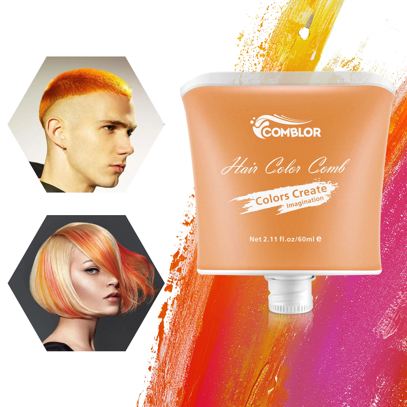 Hair Wax Color Hair Dye For Dark & Light Hair, Ideal Toys Gifts For Birthday, Cosplay, Party