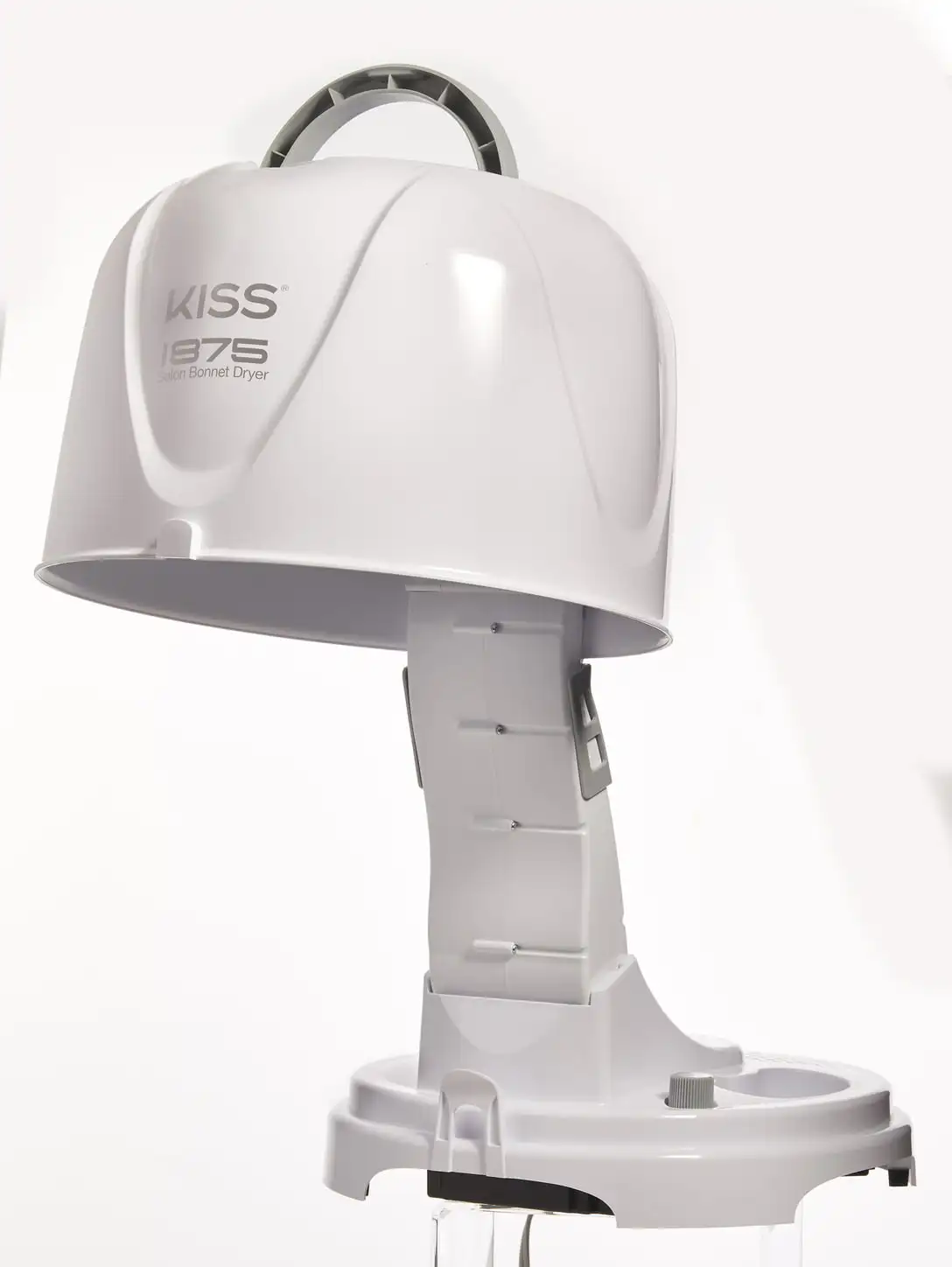 

Salon Professional Bonnet Ceramic Portable Hair Dryer, 1875 Watts, White
