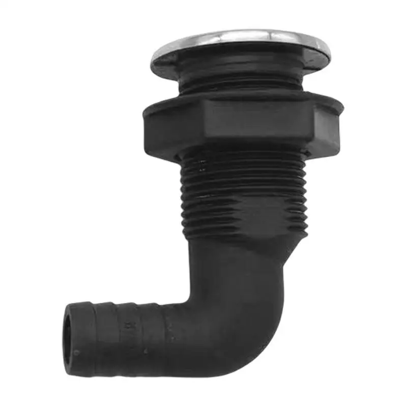 

Boat Drainage Outlet Marine Nylon Hose Connector Practical Thru Hull Bilge Vent Accessories Marine Yacht Sail Hardware