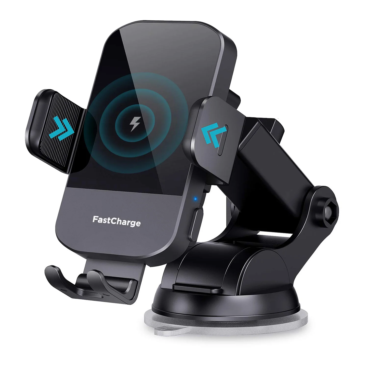 

Wireless Car Charger,15W Qi Fast Charging Auto Clamping Car Charger Phone Mount Dashboard Air Vent Phone Holder