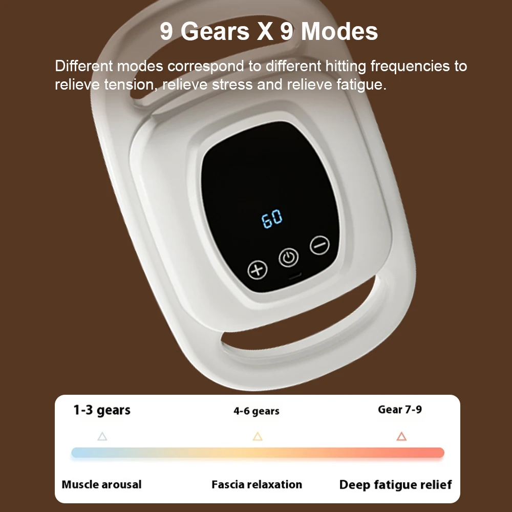 Высокочастотный Массажер-пистолет Для Шеи И Талии Оборудование Фитнеса Пистолет