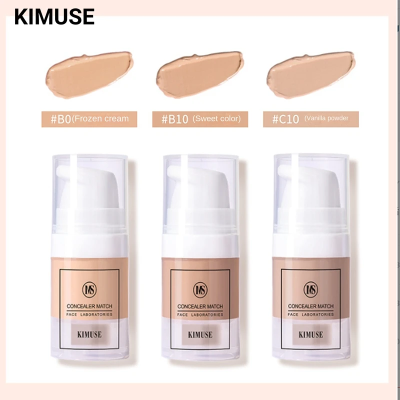 

Крем-основа для макияжа KIMUSE, консилер, скрывает пятна на лице и следы от акне