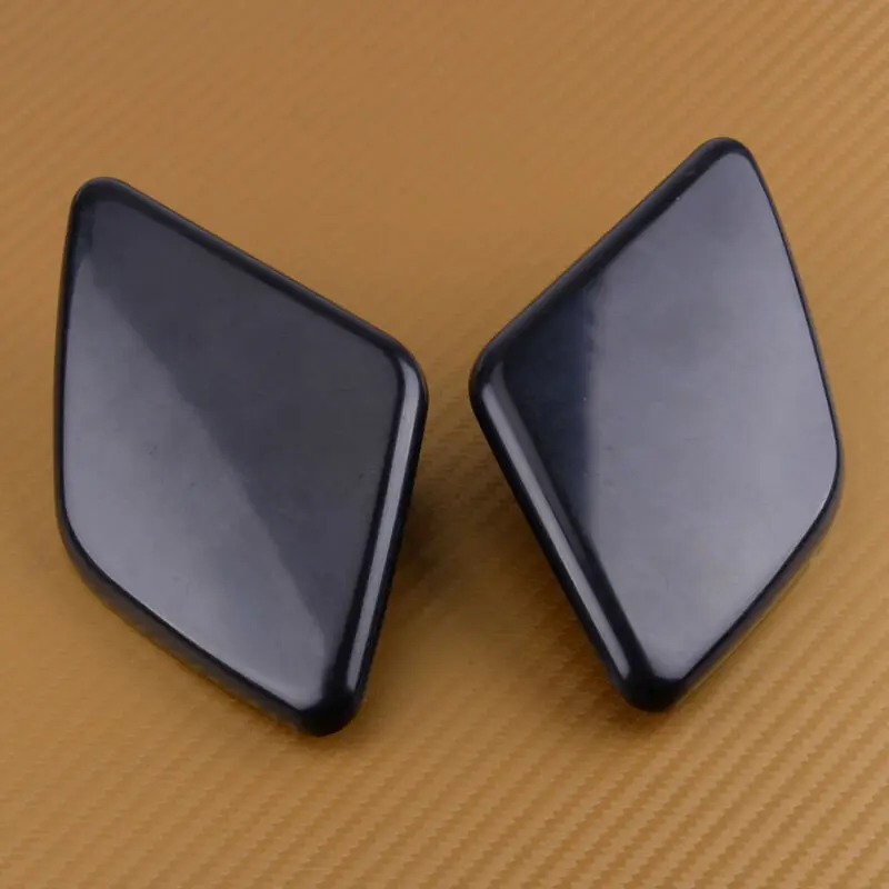 

1 Pair Car Front Bumper Headlight Washer Cap Cover Fit For VOLVO XC90 2007-2014 39875253/39875254 Car Washer Nozzle Cap