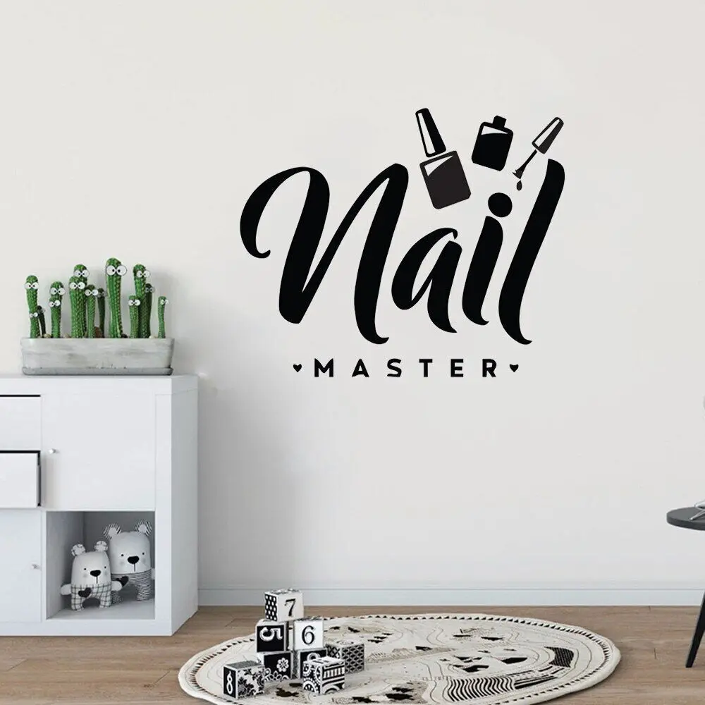 Наклейки на стену для дизайна ногтей