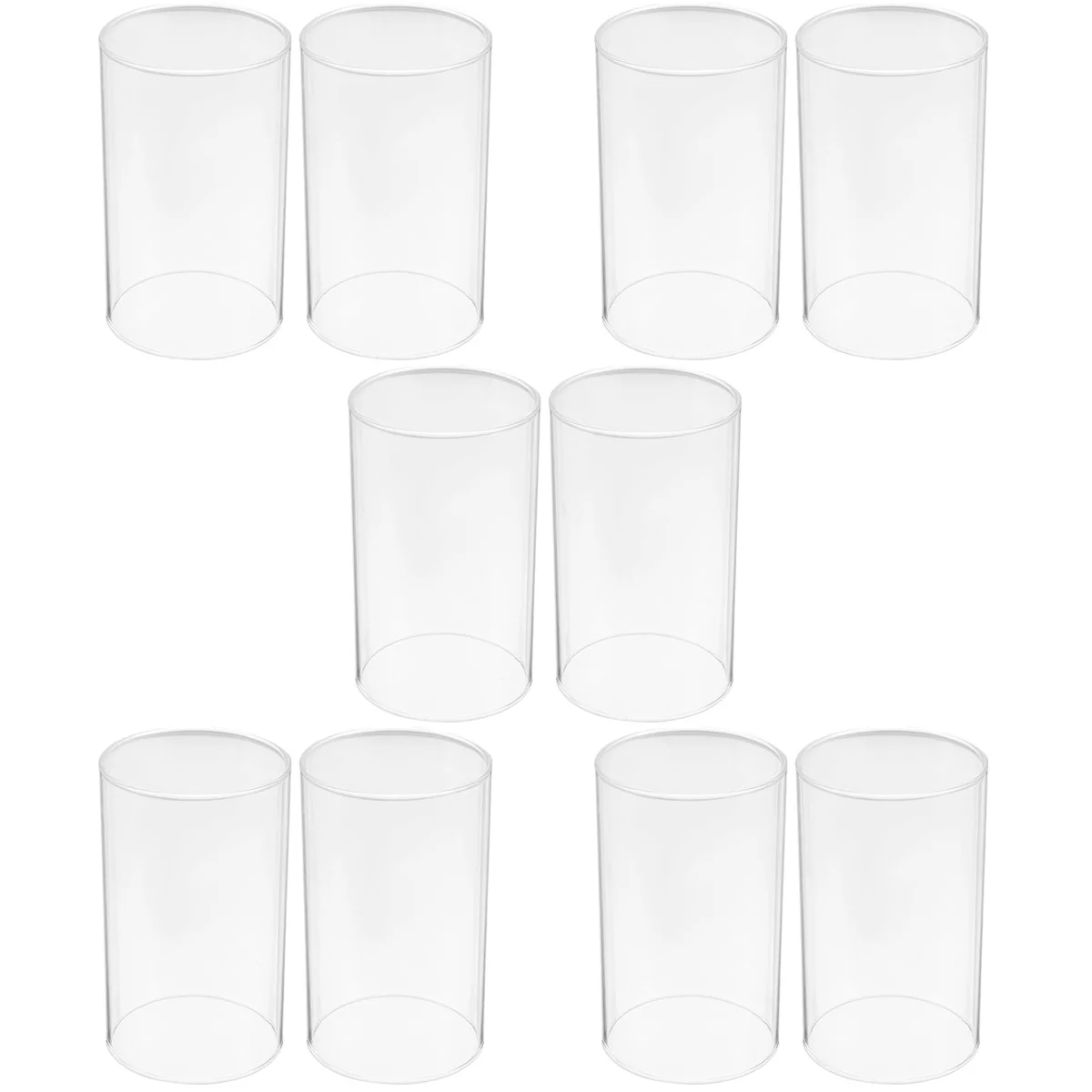 

10 Cover Shade Open Ended Shades Clear Cover Clear Cover