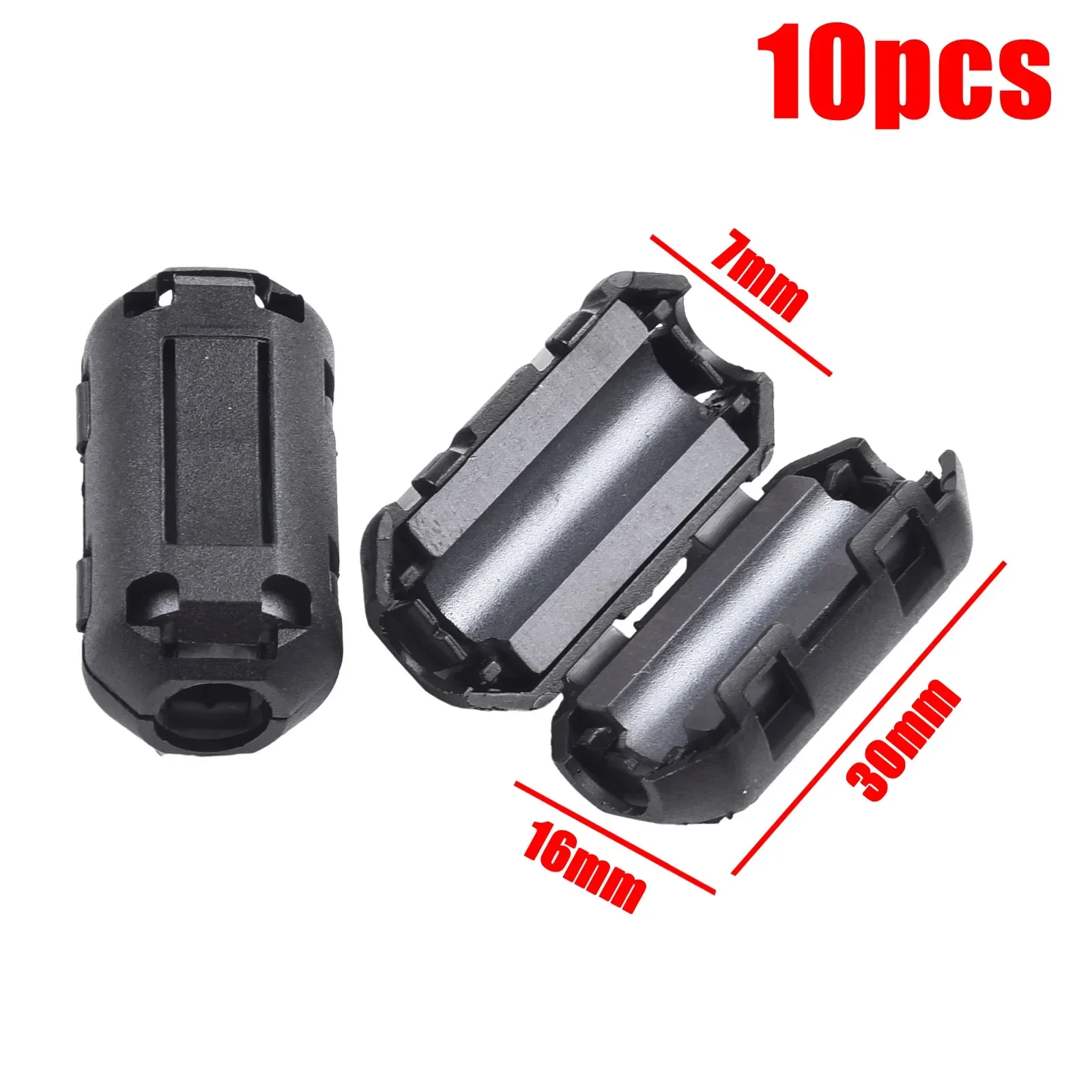 10 шт. TDK ферритовый сердечник шумоподавитель кольцевой фильтр кабельный зажим на