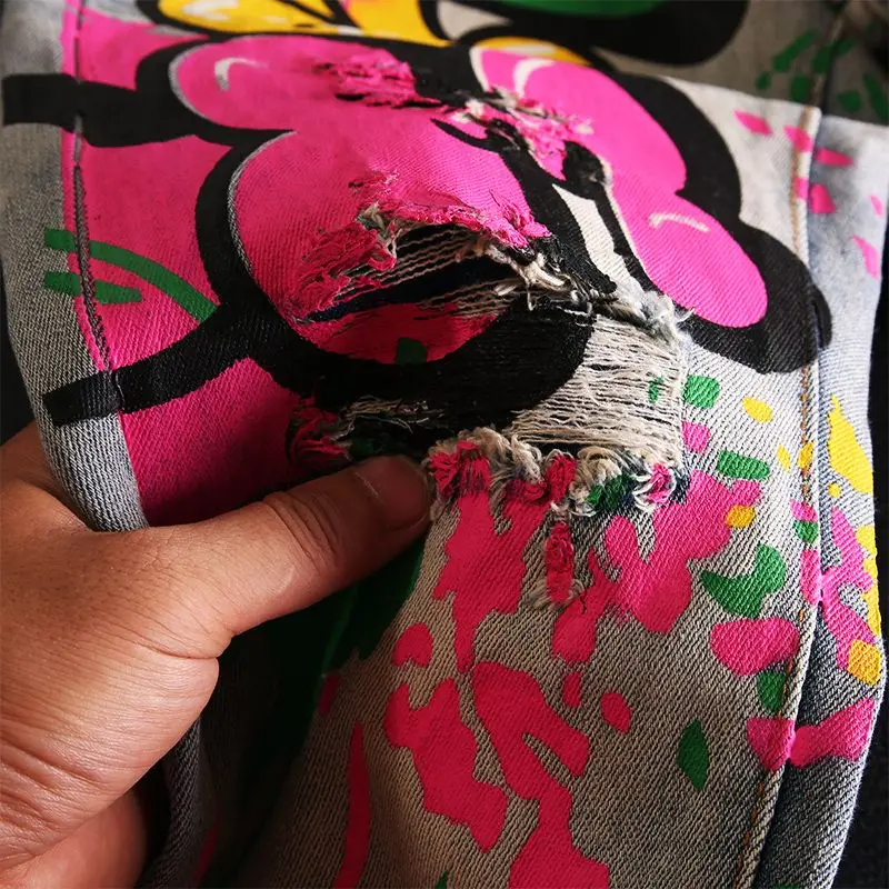 Европейские и американские индивидуальные нарисованные смайлики мужские Модные