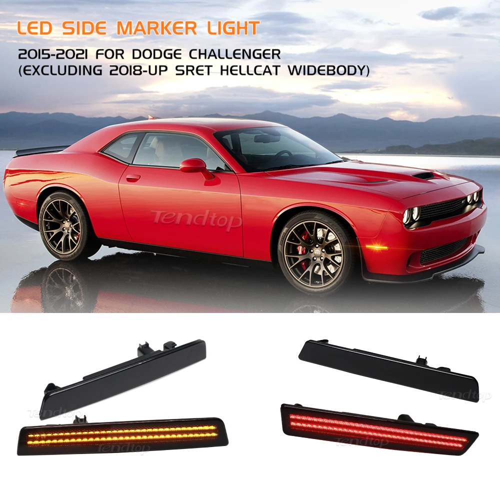 

Светодиодный Боковой указатель поворота для Dodge Challenger 2015-2022