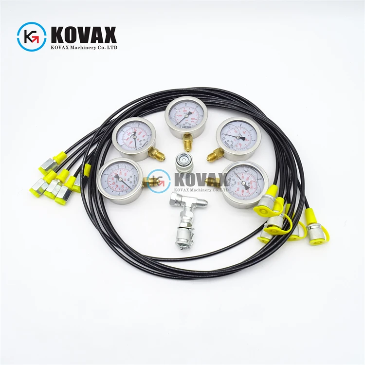 Инструмент для измерения давления с 5 манорами набор гидравлических манометров