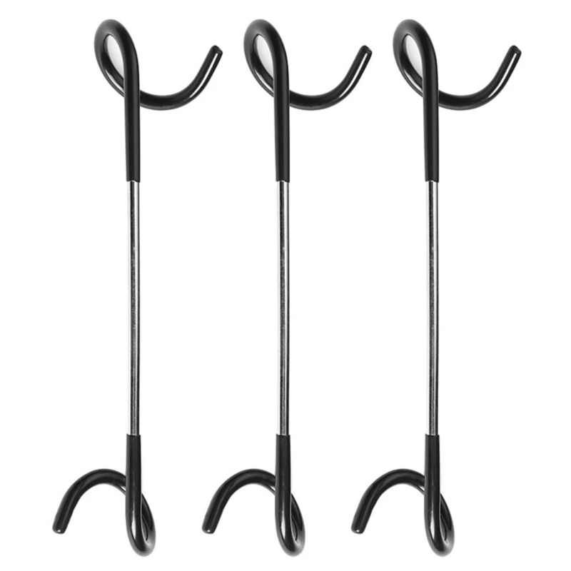 

3Pcs Camping Hook Hanger, Hook Lantern Lamp Hanger Tent Pole Post Hook Hanging Fishing Camping Travelling Adventure Dropshipping