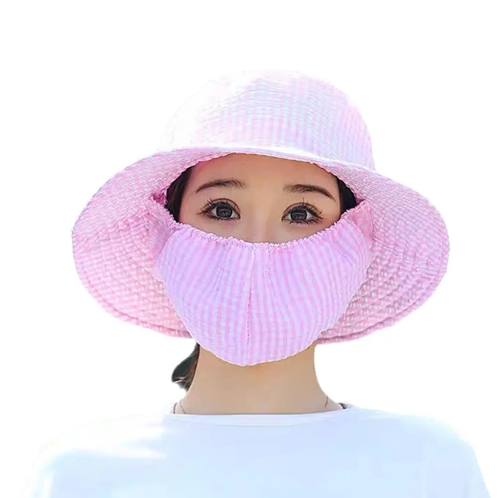 Летние головные уборы УФ для охоты рыбалки Кепка мужчин женщин походный Кемпинг