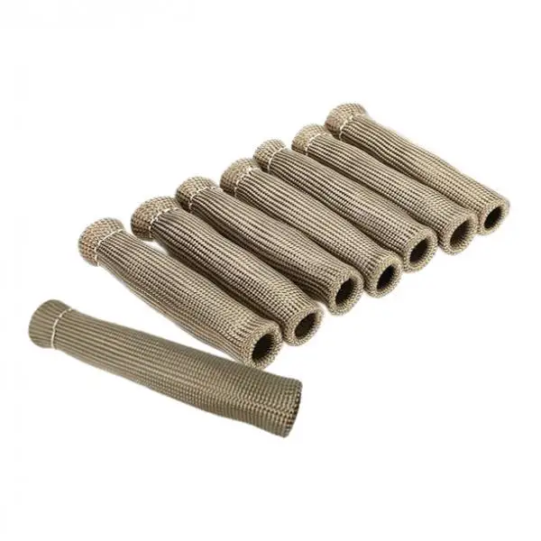 

Spark Plug Wire Boots Protector Automotive Spark Plugs Heat Shields Cover Replacement Heat Shield Cover Wrap for Car Truck