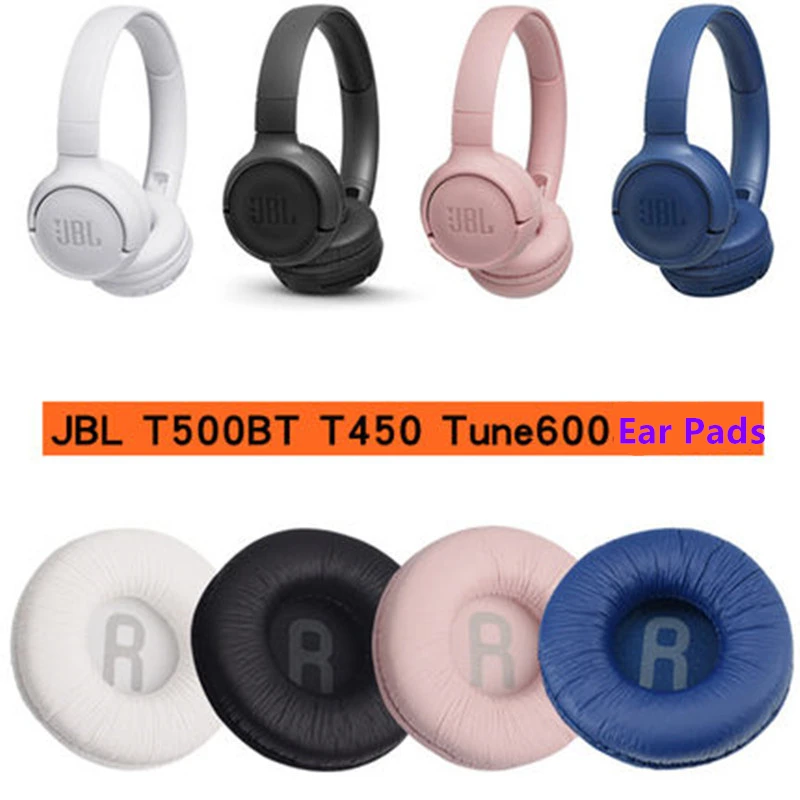 Мягкие Наушники для JBL Tune 600 T450 T450BT T500BT JR300BT 1 пара 70 мм амбушюры пенопластовая