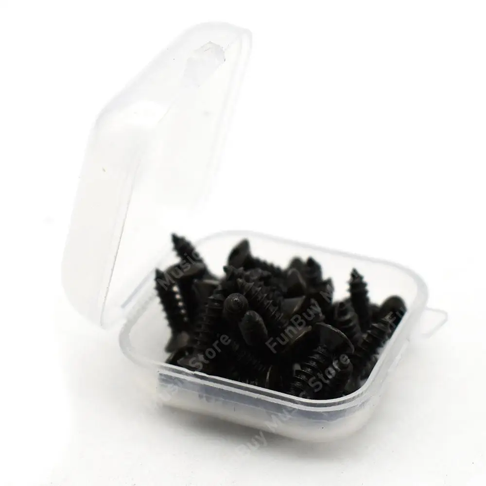 50 шт. 3*12 мм бас гитара накладки винты полость гитарная крышка выход разъем