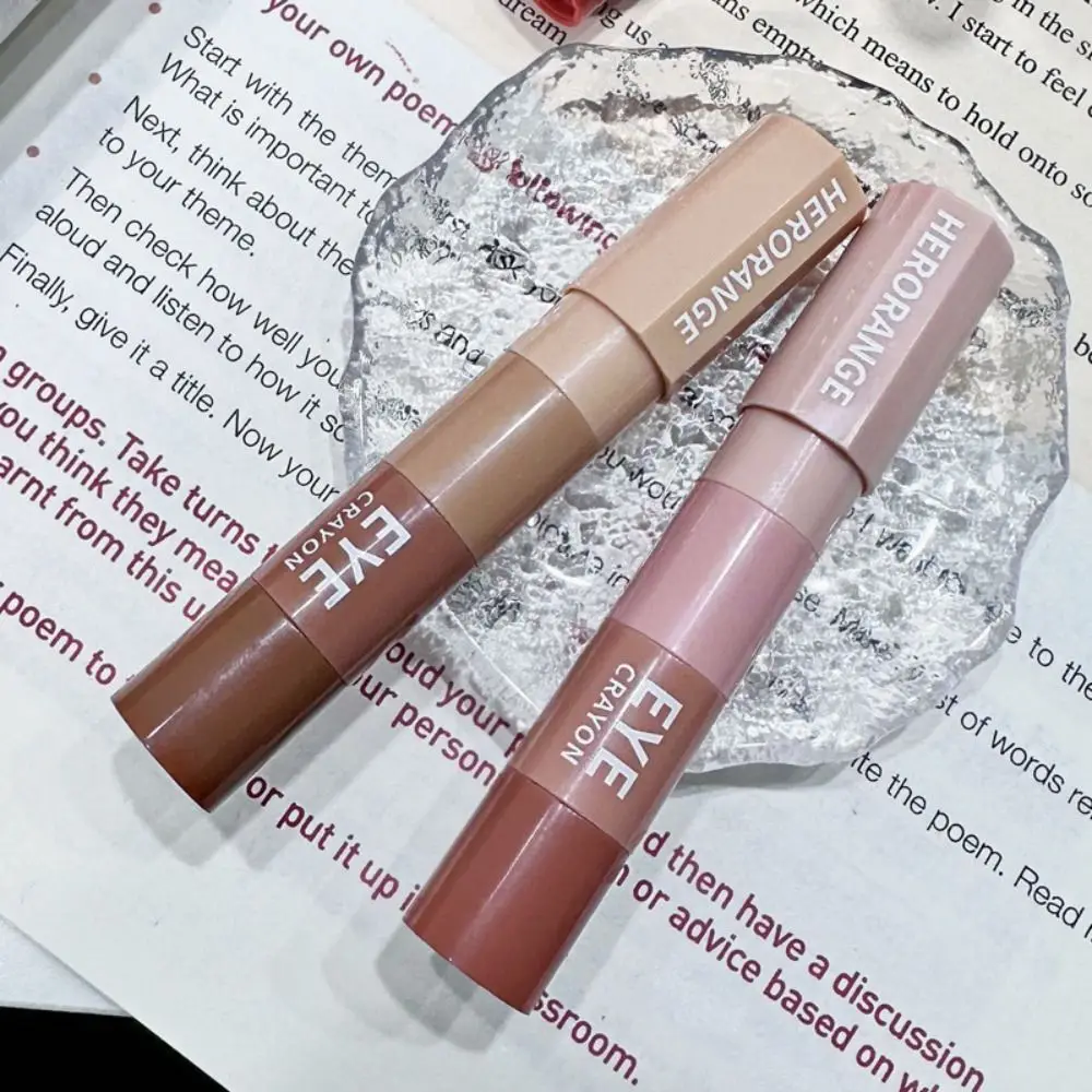 Блестящие тени для век 4 в 1 набор карандашей телесного цвета водостойкие