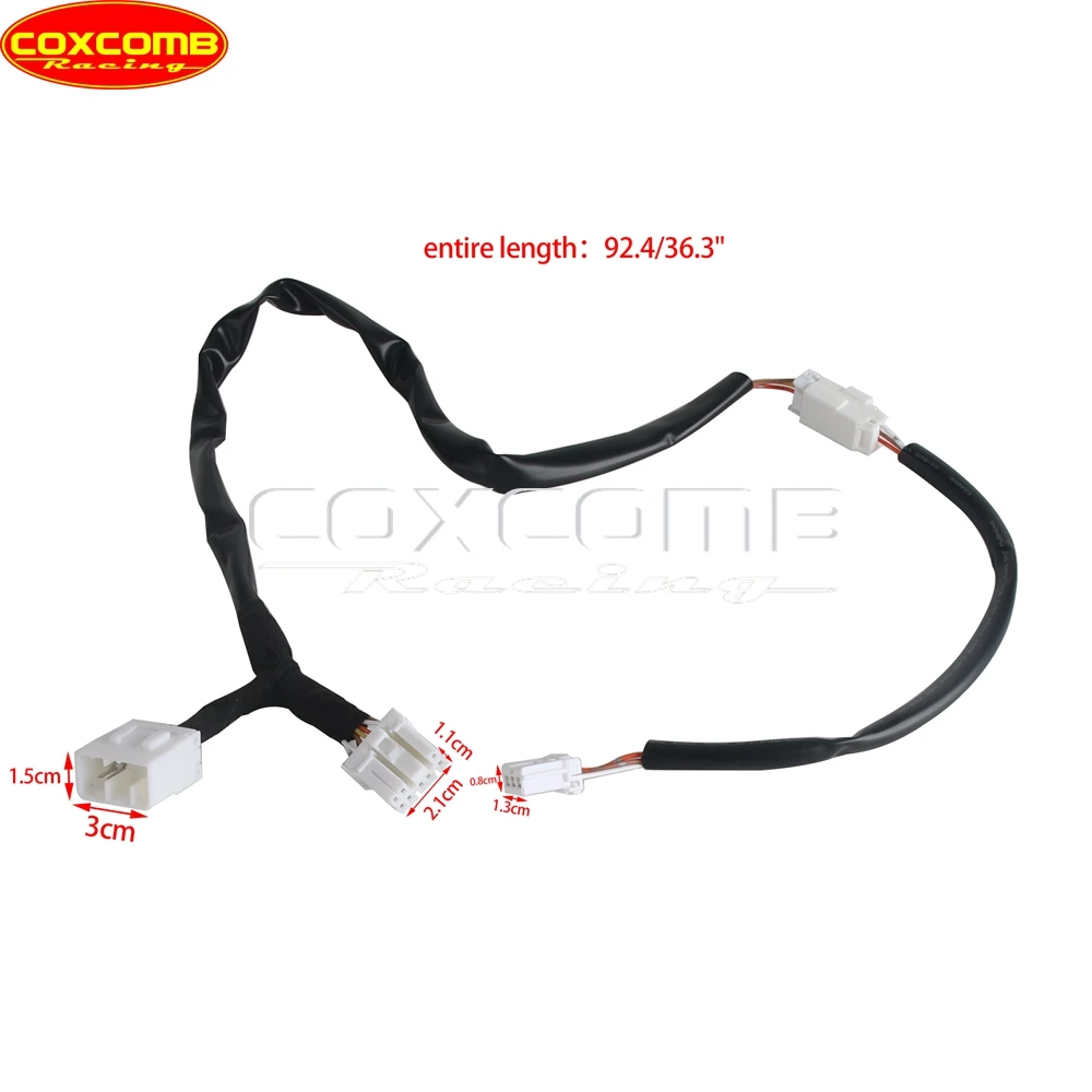 Фото Пластиковый жгут проводов Tour-Pak Quick Disconnect CD-TP-QD-13 для Harley Electra Road King FLHR Road Glide CVO Ultra FLTR 97-2013 №2