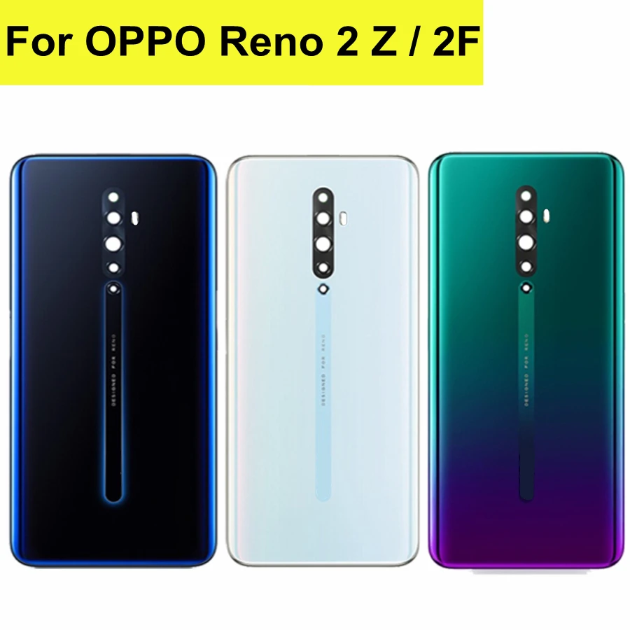 6 53 &quotдля Oppo Reno 2Z Reno2 Z F задняя крышка батарейного отсека чехол заднее стекло для