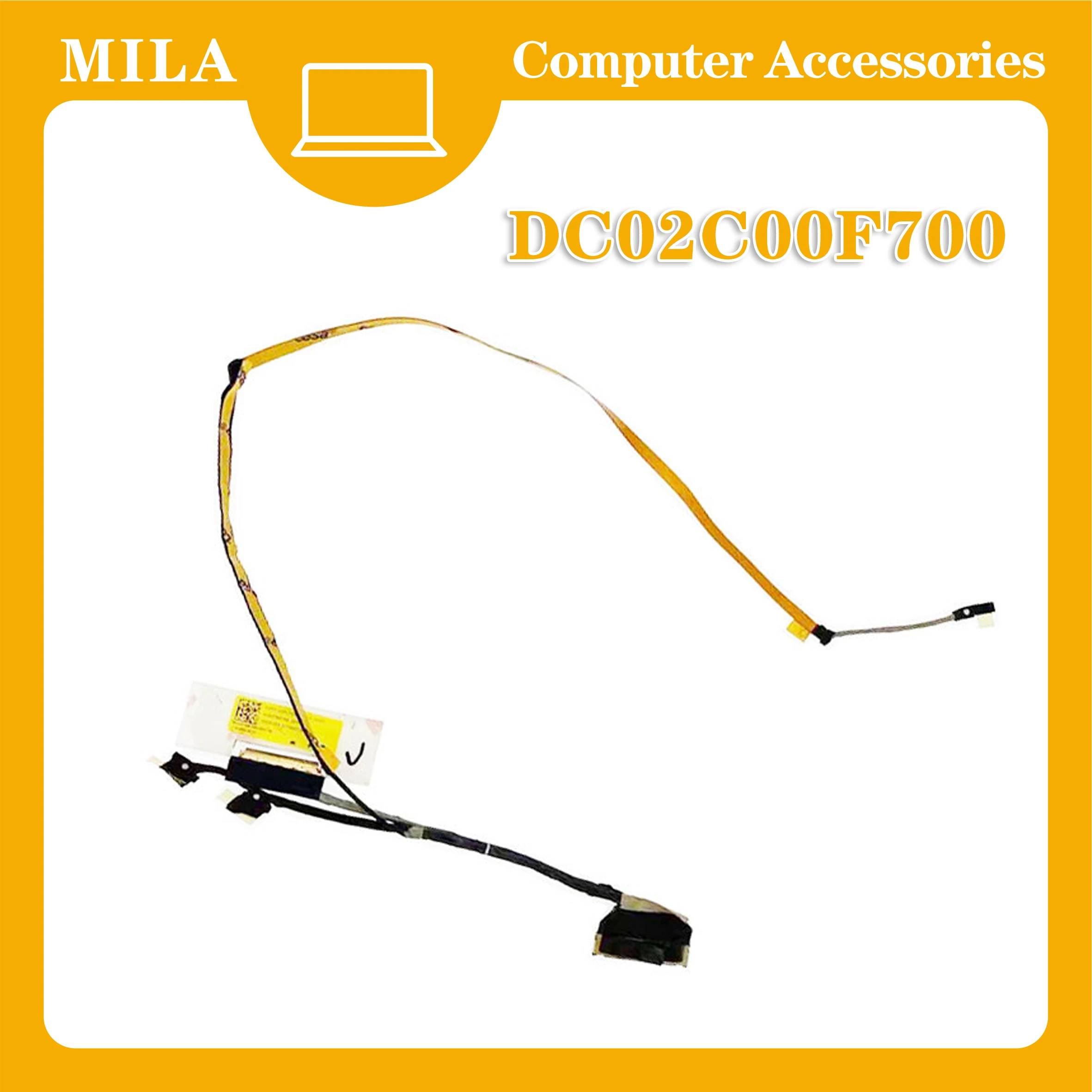

Laptop screen cable New parts For Lenovo Yoga 720-13 ikb portable ultra hd 4K LCD monitor led ribbon cable touch wiredc02c00f700