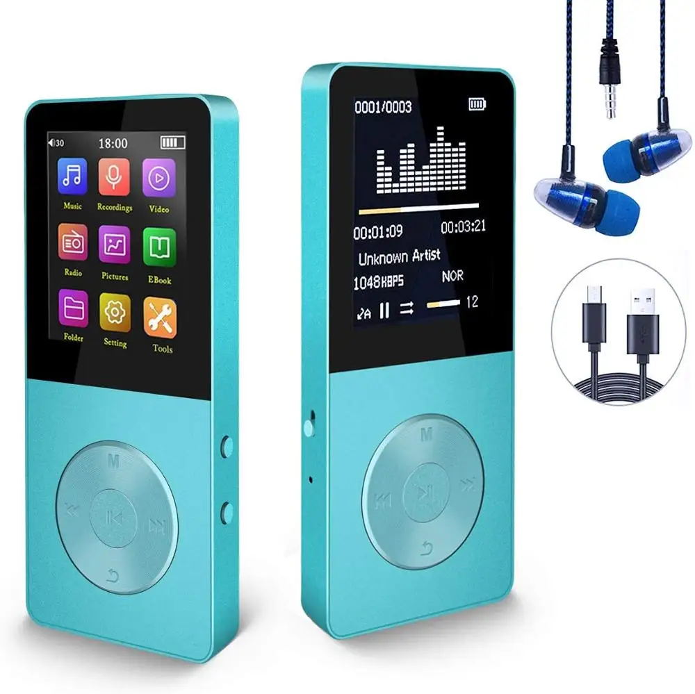 

Мини mp3-плеер hifi с Built-in Speaker 8GB MP3 музыкальный плеер с динамиком mp4 mp4-player mp 4 полностью из алюминиевого сплава walkman fm