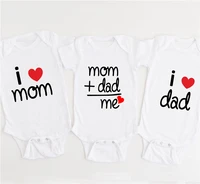 i love dad romper clothes 7 12m baby romper baby girl clothes summer new born baby clothes print kids clothing m