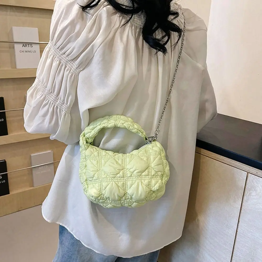 Хлопковая сумка на плечо в Корейском стиле клетчатая Дамская сумочка Звезд с