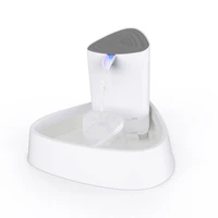 luxury plastic small smart automatic pet water dispenser cat waterer auto drink fountain for indoor cats with 4 filters