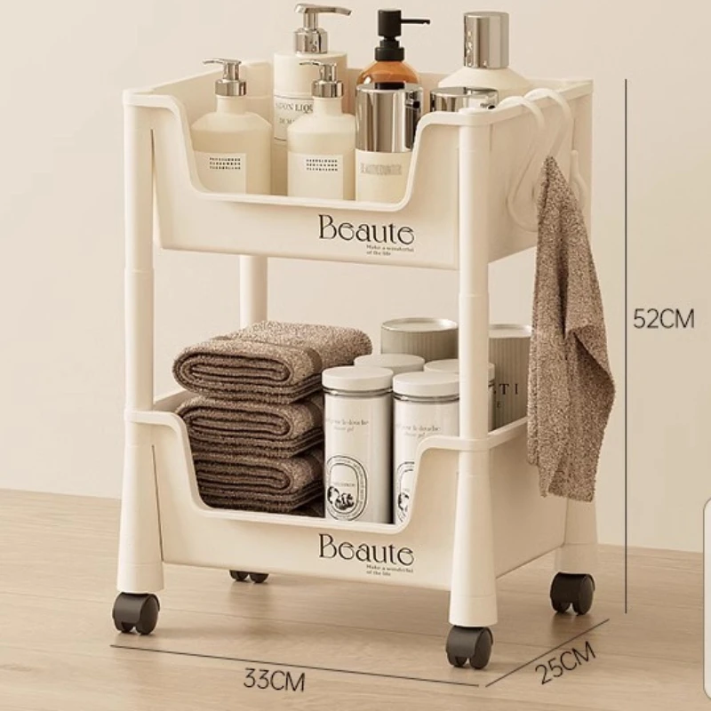 Салонная тележка акриловая для хранения больниц пищевых продуктов спа-салонов