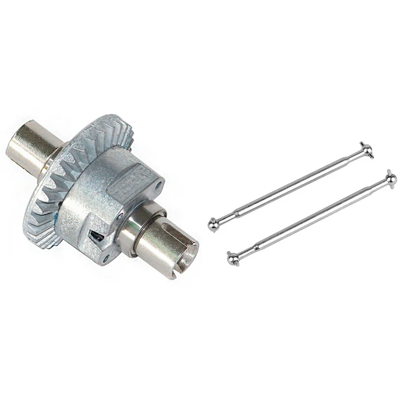 

1x All Metal Differential Assembly Gears Gearbox Set for Hosim XLH 9125 & 2Pcs Metal Rear Dog Bone Drive Shaft 25-WJ05
