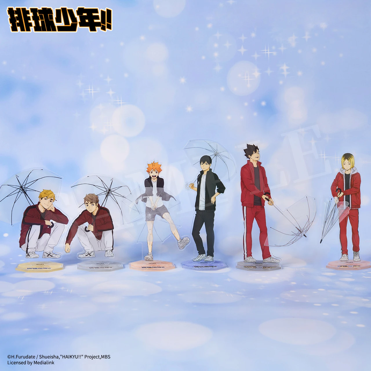 Аниме Хайкю!! Shoyo Hinata Tetsurou Kuroo Miya Atsumu Tobio Kageyama Kozume Kenma Косплей Акриловая